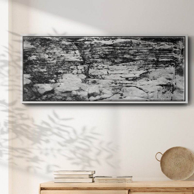 Found Textures XVIII- Framed Canvas