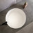 49 Inch Round Shape Freestanding Solid Surface Soaking Bathtub For Bathroom