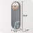 Jeni Mirrored Oval Wall Clock