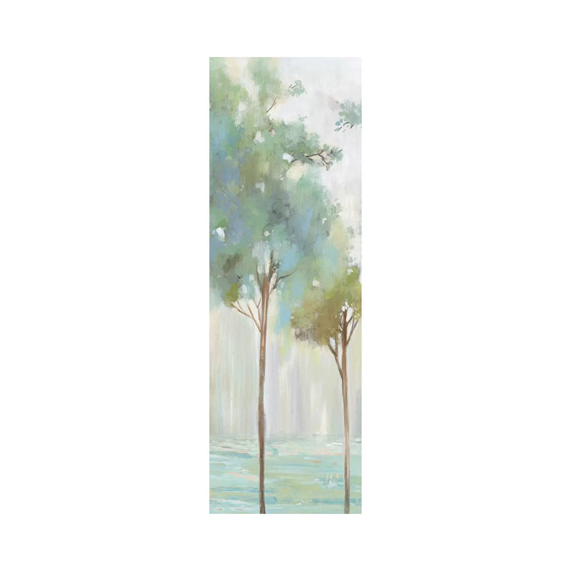 "Illumination Forest III" par Allison Pearce, reproduction d’art sur toile, H 48 po x l 16 po x P 1,5 po, Toile tendue