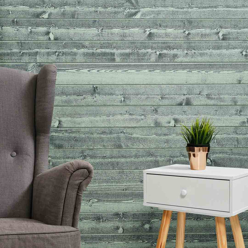 Rustic Internal Cladding For Walls & Ceilings Mint (L) 2.4M (W) 120Mm (T) 12Mm Pack Of 8 Pieces (1 Bundle)