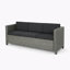 Canapé d'extérieur de 76,75 po avec coussins-1542035491-1608585342