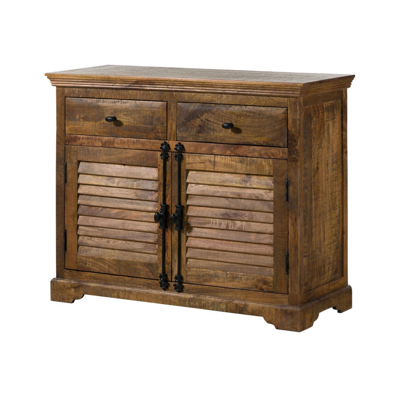 Rodez 110cm Solid Wood Sideboard