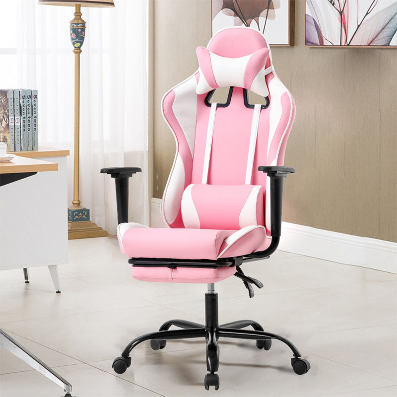 Fauteuil de jeu ergonomique en similicuir