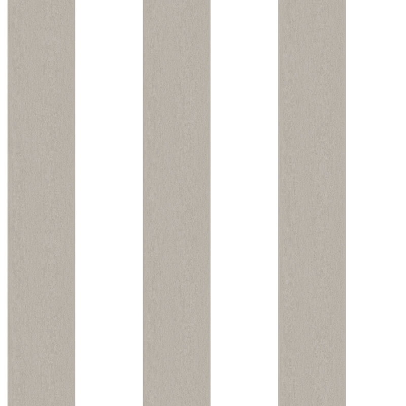 Angelo 10m x 53cm Matte Wallpaper Roll, Dark Grey/White