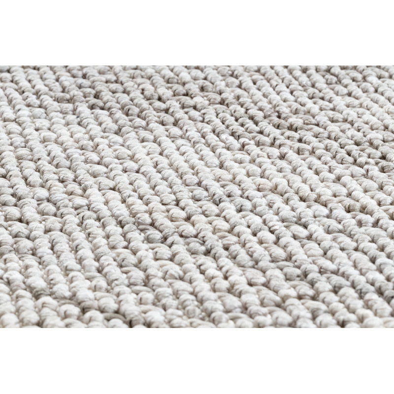 Daemyn Solid Colour Flatweave Area Rug, Rectangular 120 x 170cm