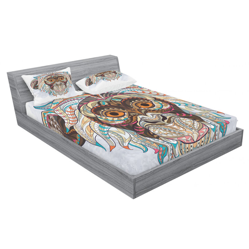 Microfiber Sheet Set, Queen Sheet Set with Fitted Sheet
