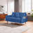 55.8" Loveseat velvet Sofa With Wooden Legs,modern Design With Cushions-1976029360