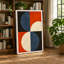 Chromatic Balance Geometric - Wrapped Canvas-131763298-131763301