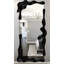 Sculptural Wavy Full-Length Mirror