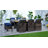 6 - Person Wicker Patio Dining Set with Rectangular Table , Cushions Included-93842994-93842997