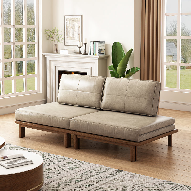 Sofa, Light Taupe Tech Cloth