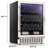 34.2'' H X 24'' W X 23.4'' D 46 Bottle and 156 Cans Single Zone Freestanding/Built-In Wine Refrigerator