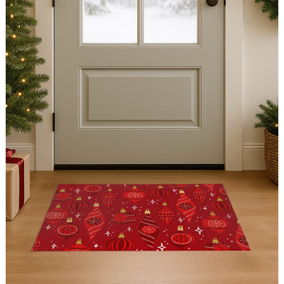 Ornaments Seasonal Indoor Doormat