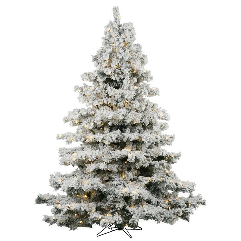 Alaskan Flocked Artificial Christmas Tree, 12' H