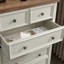 Commode moderne à 6 tiroirs, commode à tiroirs et rangement pour vêtements, armoire de rangement pour le salon