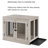 Gendron Manufactured Wood Furniture Style Crate with 2 Doors-396502292-384351628