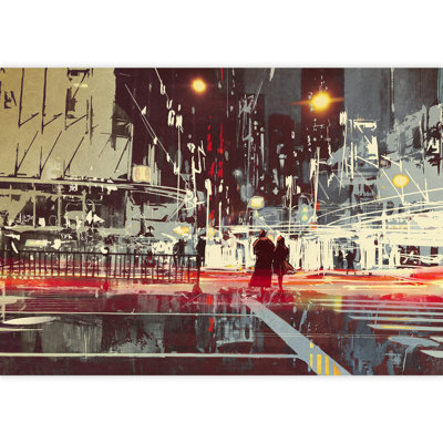 Modern City Buildings Border