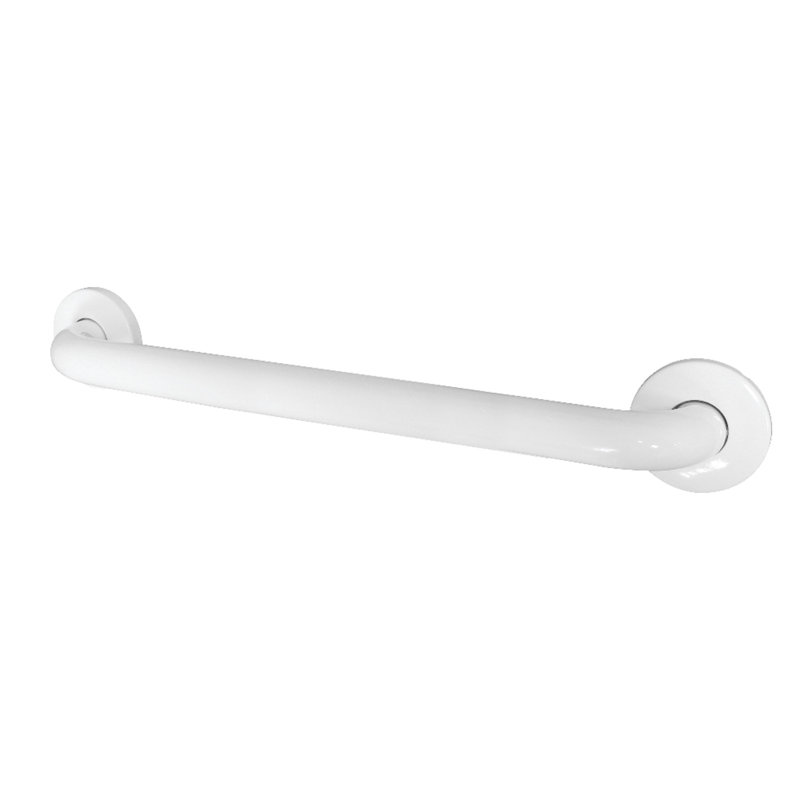 Barre d'appui de 1-1 / 4 po Kingston, l 18 po, Blanc