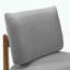 Chaise de loisir Teddy, structure en bois d'hévéa massif et coussin moelleux-426945707-426945748
