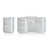 Transparent/blanc