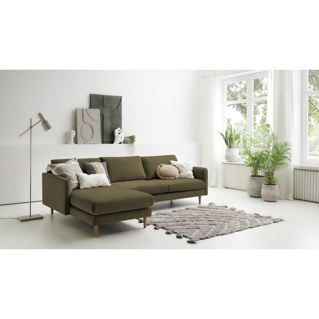 Rajane 4-Sitzer Sofa mit Recamiere