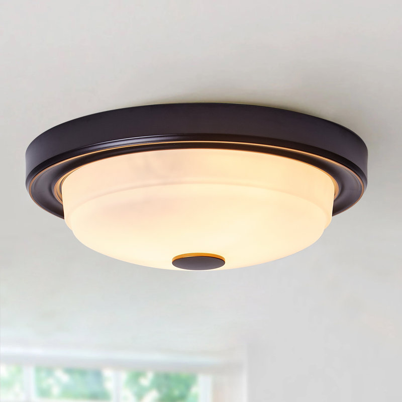 Éclairage de plafond moderne simple cylindrique encastré à intensité variable Tishauna