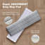 Balai à franges et seau compact JOYBOS - Balai à franges plat et seau avec essoreuse mains libres | Vadrouille humide pour appartement, petite maison, télé, fenêtres, mur