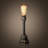 Anum Metal Torchiere Lamp