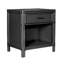 Clara Collection 1 - Drawer Rattan Nightstand-582882754