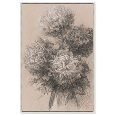 «Ghost Flowers», reproduction d'art sur toile par Art Remedy