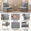 Color Upholstered Armchair-124637678