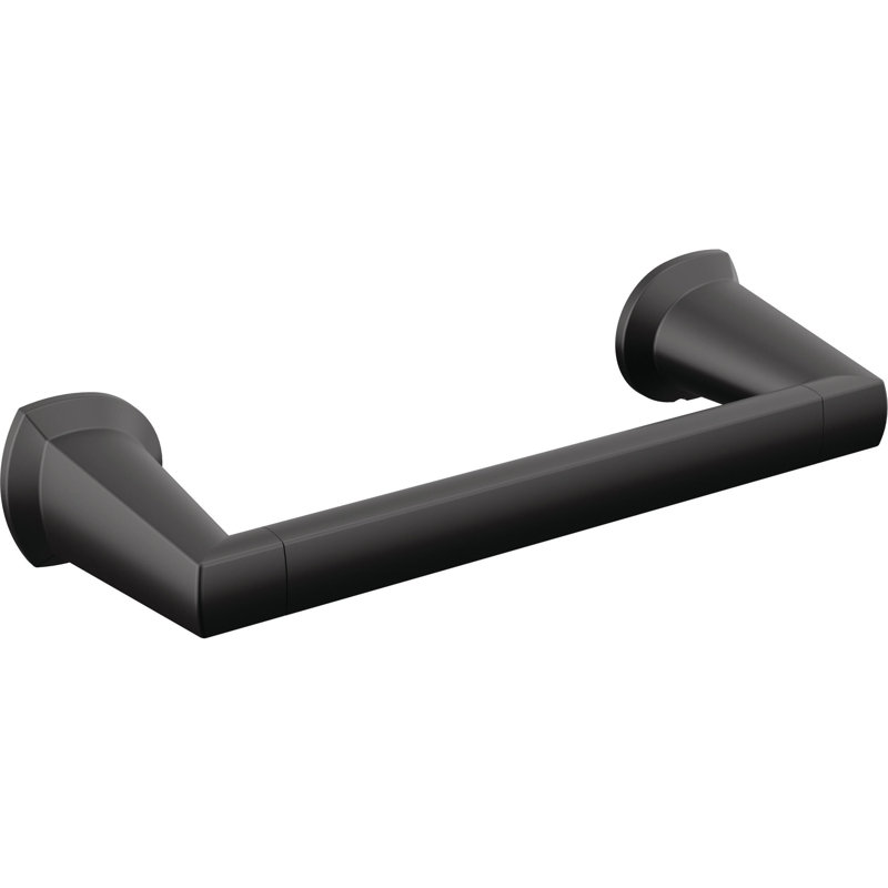 Galeon 8 in. Wall Mount Hand Towel Bar Bath Hardware Accessory, Matte Black