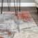 Minnesota Gray/Orange Area Rug