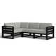 Smith Metal Outdoor Sectional with Sunbrella Cushions