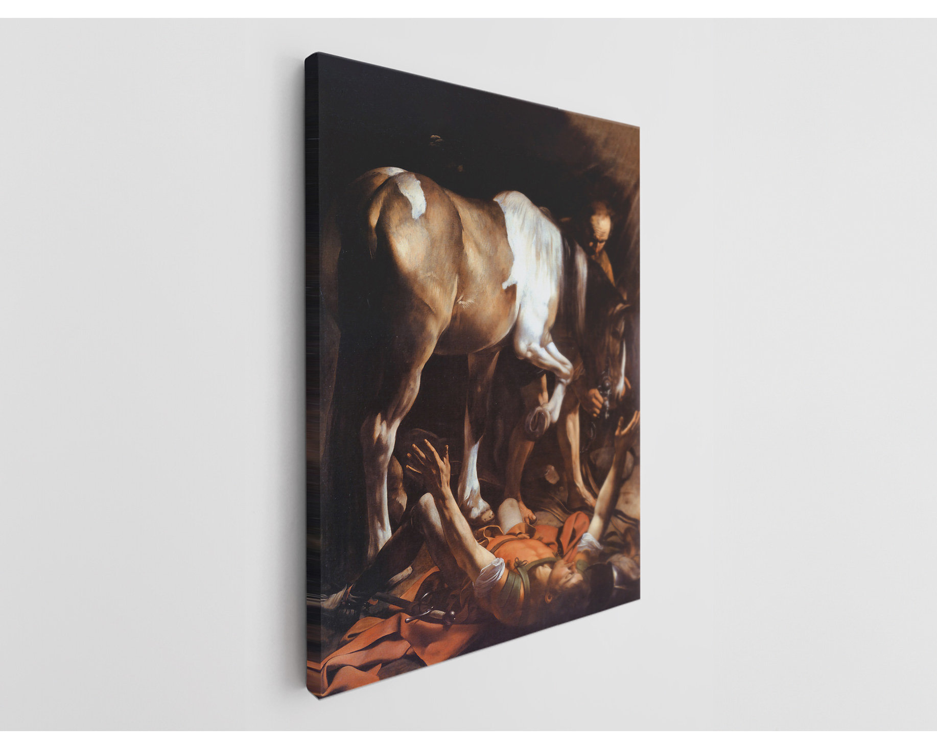 Red Barrel Studio® Conversion of Saint Paul by Caravaggio Canvas Print ...