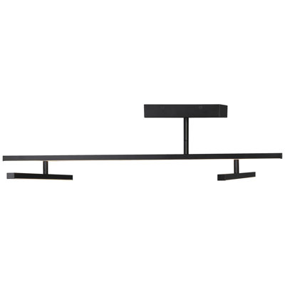 F9324CC77B3D42F09342796070AB9C2F Duo Adjustable Led Semi-Flush Matte Black
