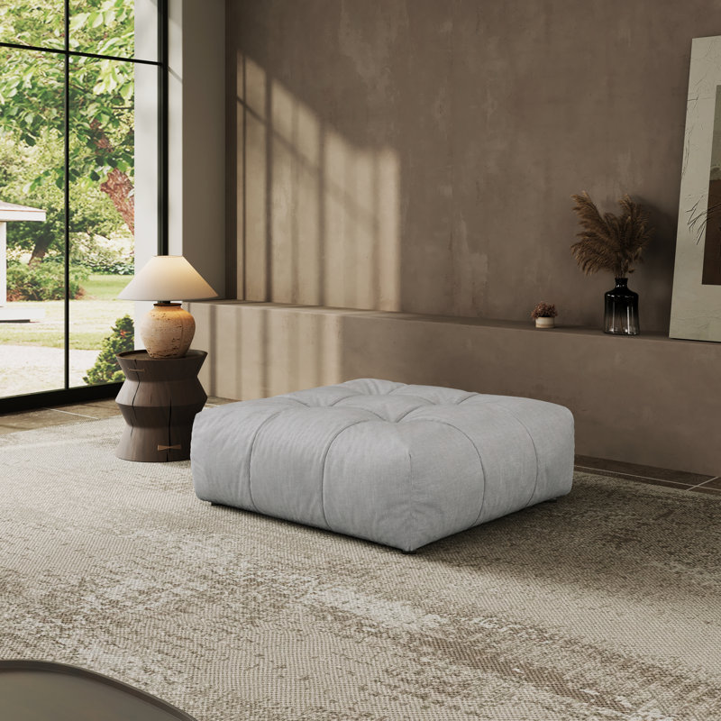 Canapé modulaire modulaire, siège à combinaison profonde surdimensionné, housses de coussin amovibles et lavables, tissu, rembourrage en duvet