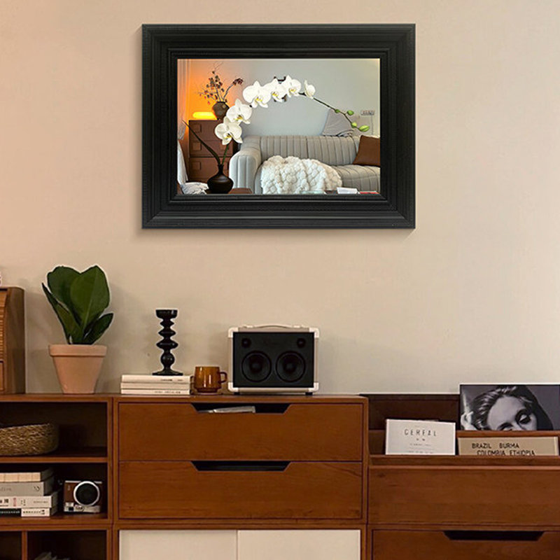 Miroir mural rectangulaire, 17.72" H x 23.62" W