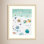 Beach Vista II Print by Emma Scarvey