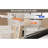Frameless Single Sliding Shower Door 56-60 "W X 76" H, 1/4 "(6 Mm) Clear Tempered Glass, Explosion Proof Film, Stainless Steel Handle Square Tube Track-123117922