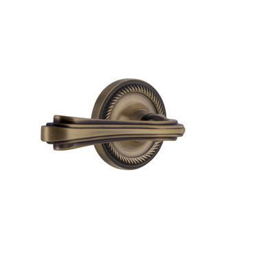 Rosette en corde (lit et bain) avec levier fleur