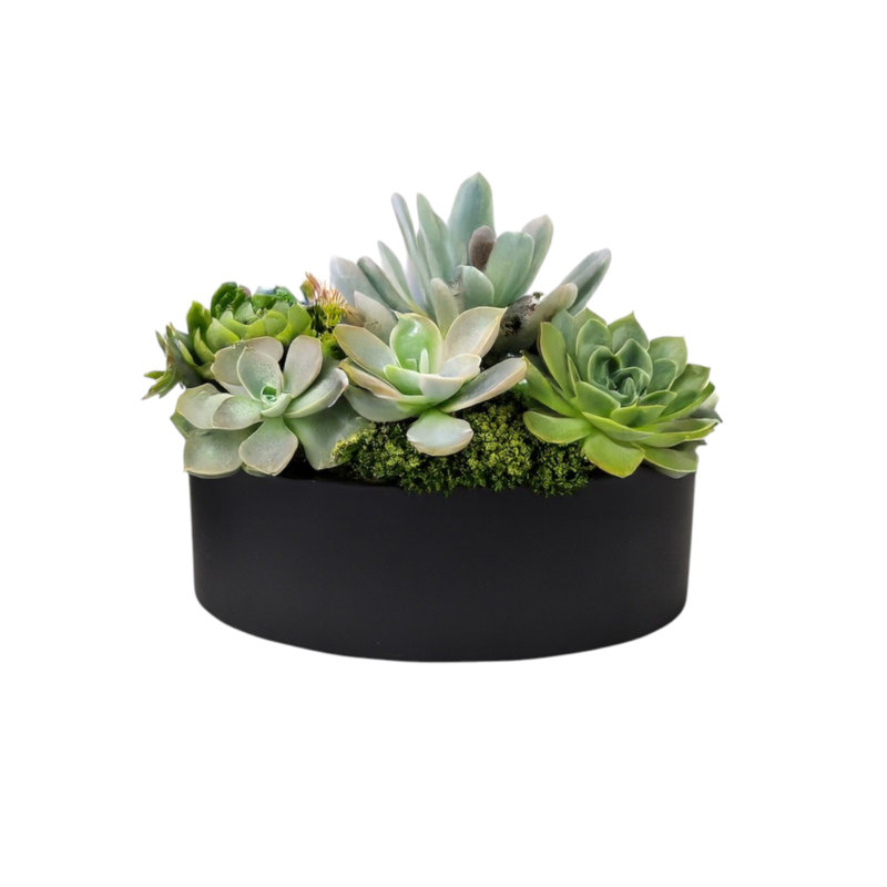 Fiberstone Table Vase, 4" H x 14" W x 14" D