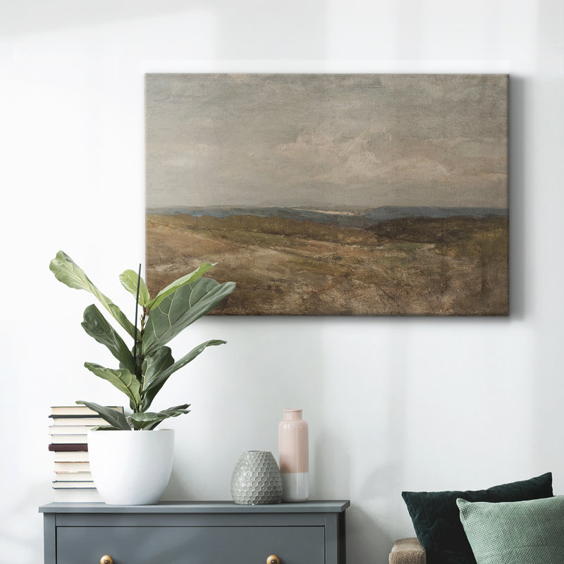 "Vintage Landscape" - Cmxli, reproduction d'art sur toile, H 41 po x l 61 po