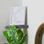Harbour Housewares - Modern Floating Corner Wall Shelves-61892034-61892032