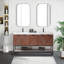 Ensemble de meuble-lavabo double autoportant Mahon-440307555-440350617