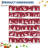 Christmas Area Rug with Tree and Reindeer, Low Pile Non-Slip Washable Rug for Living Room Holiday Decor-697918441