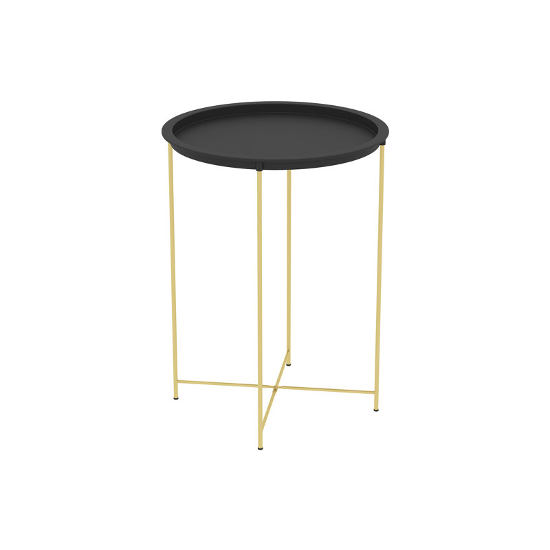 Side Table. End Table Living Room. Bedside Table or Night Stand. Small Entry Table Black