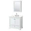 Ensemble de meuble-lavabo simple autoportant 30 po avec plateau en quartz Deborah-98084561-98084560-98084558