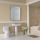 Guinevere® ADA Compliant 1.28 GPF Elongated One-Piece Toilet with SanaGloss Glazing